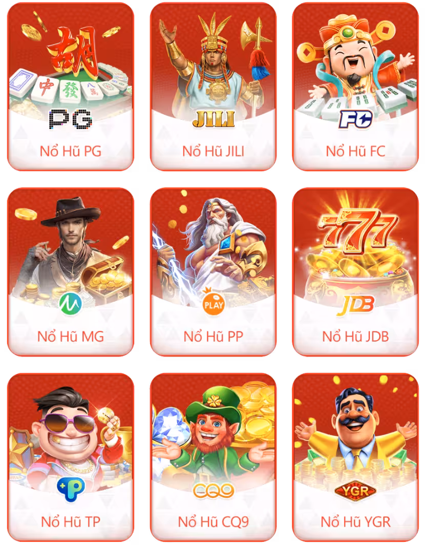 Sảnh game Nổ hũ F8B